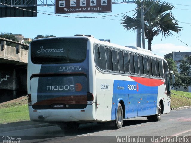 Viação Riodoce 90901 na cidade de Vitória, Espírito Santo, Brasil, por Wellington  da Silva Felix. Número da foto: #5052073.