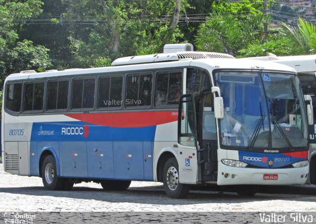 Viação Riodoce 80705 na cidade de Sapucaia, Rio de Janeiro, Brasil, por Valter Silva. ID da foto: 5052107.