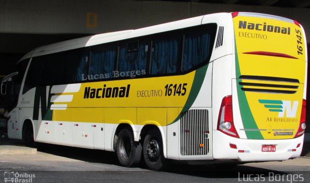 Viação Nacional 16145 na cidade de Araxá, Minas Gerais, Brasil, por Lucas Borges . Número da foto: #5051914.