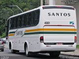 Viação Santos 4001 na cidade de Juiz de Fora, Minas Gerais, Brasil, por Luiz Krolman. ID da foto: :id.