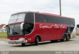 Expresso São Luiz 7110 na cidade de Goiânia, Goiás, Brasil, por Junior Almeida. Número da foto: #5052305.