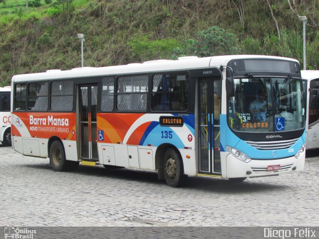 Colitur Transportes Rodoviários 135 na cidade de Barra Mansa, Rio de Janeiro, Brasil, por Diego Félix de Araujo. Número da foto: #5055060.