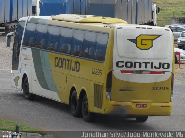 Empresa Gontijo de Transportes 12295 na cidade de João Monlevade, Minas Gerais, Brasil, por Jonathan Silva. ID da foto: 5054032.