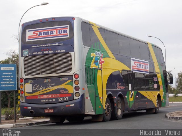 Samatur Transporte e Turismo 2007 na cidade de Brasília, Distrito Federal, Brasil, por Ricardo Vieira. Número da foto: #5053892.