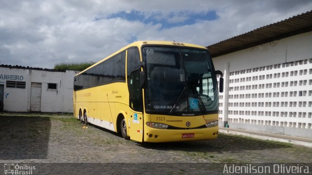 Viação Itapemirim 5523 na cidade de Itabuna, Bahia, Brasil, por Adenilson Oliveira. ID da foto: 5053805.