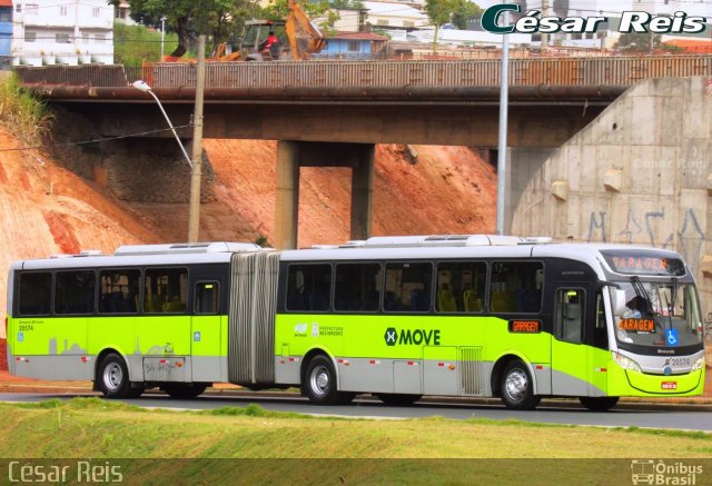 Viação Torres 20574 na cidade de Belo Horizonte, Minas Gerais, Brasil, por César Ônibus. ID da foto: 5054735.