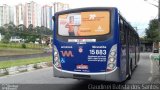 Viação Miracatiba 15.883 na cidade de Taboão da Serra, São Paulo, Brasil, por Claudinei Batista dos Santos. Número da foto: #:id.