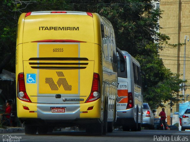 Viação Itapemirim 60555 na cidade de Fortaleza, Ceará, Brasil, por Pablo Lukas. ID da foto: 5056181.