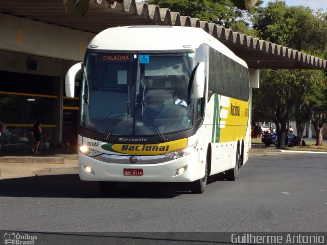 Viação Nacional 16145 na cidade de Araxá, Minas Gerais, Brasil, por Guilherme Antonio. Número da foto: #5056339.