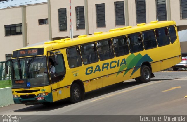 Viação Garcia 7637 na cidade de Londrina, Paraná, Brasil, por George Miranda. ID da foto: 5056880.