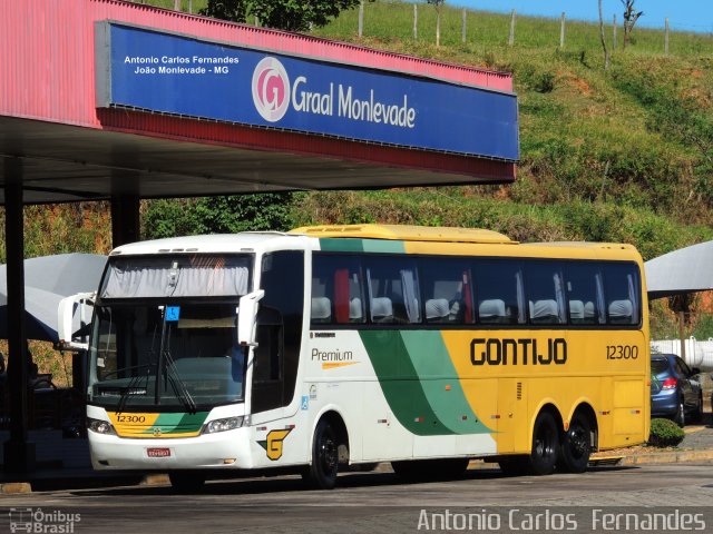 Empresa Gontijo de Transportes 12300 na cidade de João Monlevade, Minas Gerais, Brasil, por Antonio Carlos Fernandes. ID da foto: 5056157.