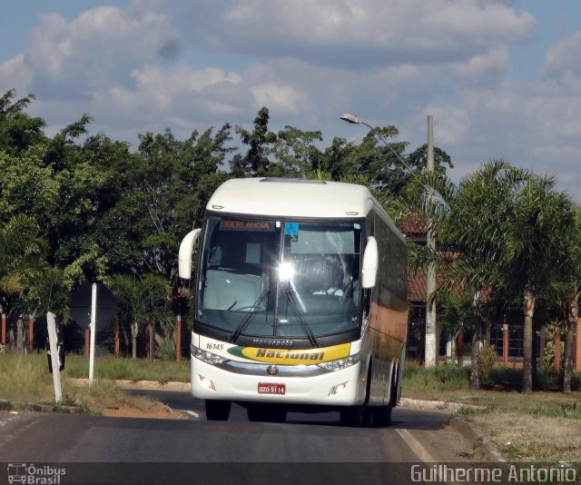 Viação Nacional 16145 na cidade de Araxá, Minas Gerais, Brasil, por Guilherme Antonio. Número da foto: #5056906.