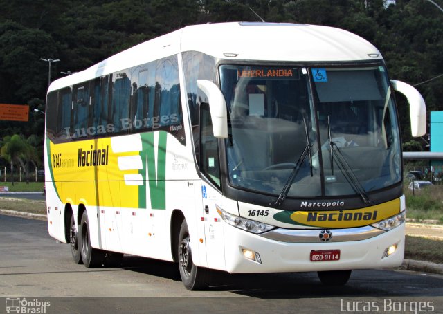 Viação Nacional 16145 na cidade de Araxá, Minas Gerais, Brasil, por Lucas Borges . Número da foto: #5056152.