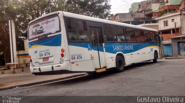ETURSA - Emp. de Transp. Urbano e Rodoviário de Santo André 04 474 na cidade de Santo André, São Paulo, Brasil, por Gustavo Oliveira. Número da foto: #5058434.