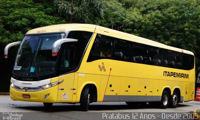 Viação Itapemirim 60627 na cidade de São Paulo, São Paulo, Brasil, por Cristiano Soares da Silva. ID da foto: 5058057.