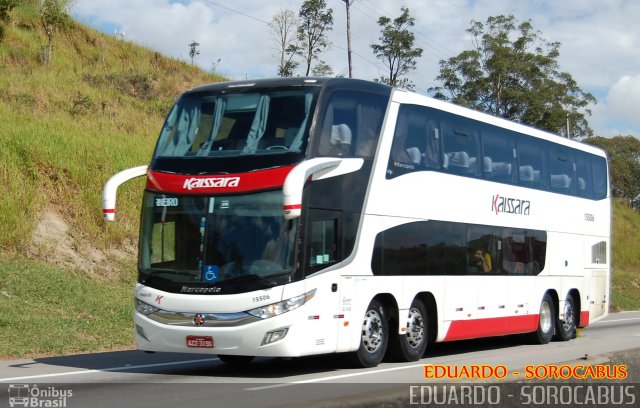 Kaissara - Viação Caiçara 15506 na cidade de Silveiras, São Paulo, Brasil, por EDUARDO - SOROCABUS. Número da foto: #5058494.