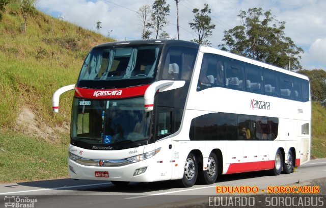 Kaissara - Viação Caiçara 15506 na cidade de Silveiras, São Paulo, Brasil, por EDUARDO - SOROCABUS. ID da foto: 5058494.