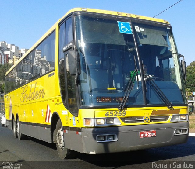 Viação Itapemirim 45259 na cidade de Ribeirão Preto, São Paulo, Brasil, por Renan Santos. Número da foto: #5059344.