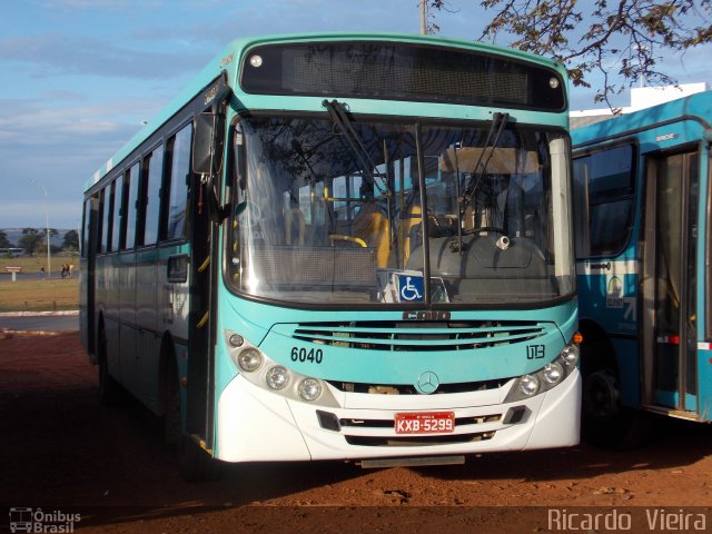 UTB - União Transporte Brasília 6040 na cidade de Brasília, Distrito Federal, Brasil, por Ricardo Vieira. Número da foto: #5058758.