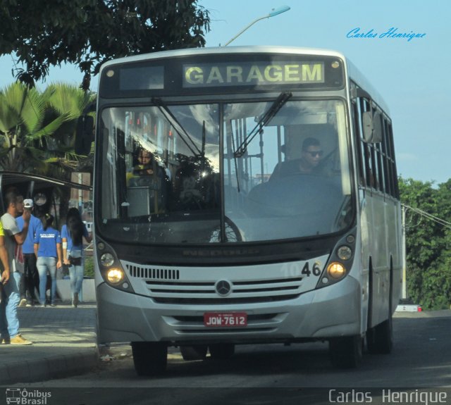 Ônibus Particulares 46 na cidade de Candeias, Bahia, Brasil, por Carlos  Henrique. ID da foto: 5058564.