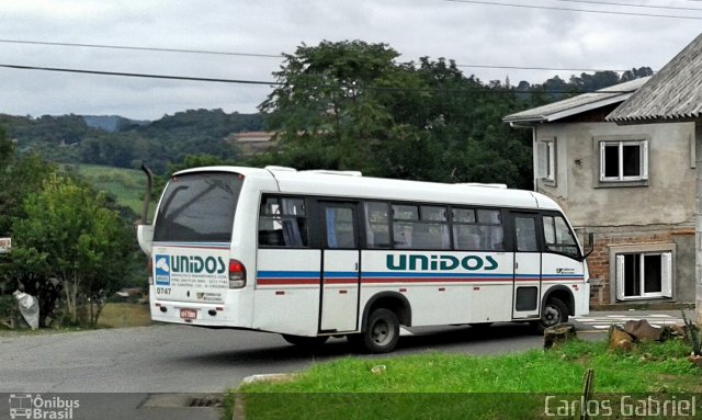 Unidos Serviços e Transportes 0747 na cidade de Caxias do Sul, Rio Grande do Sul, Brasil, por Carlos Gabriel. Número da foto: #5058807.