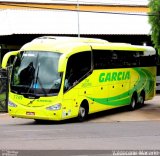 Viação Garcia 7749 na cidade de Maringá, Paraná, Brasil, por Valdecenir Macario. Número da foto: #5058335.