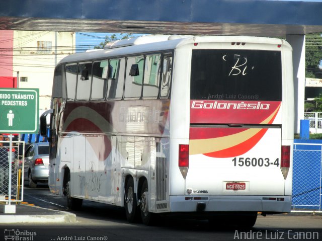 Auto Viação Goianésia 156003-4 na cidade de Goiânia, Goiás, Brasil, por André Luiz Canon. Número da foto: #5060976.
