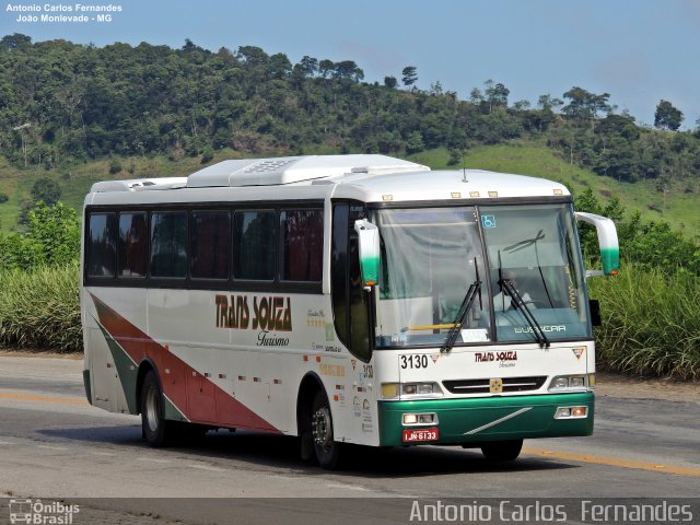 Trans Souza Turismo 3130 na cidade de João Monlevade, Minas Gerais, Brasil, por Antonio Carlos Fernandes. Número da foto: #5062696.