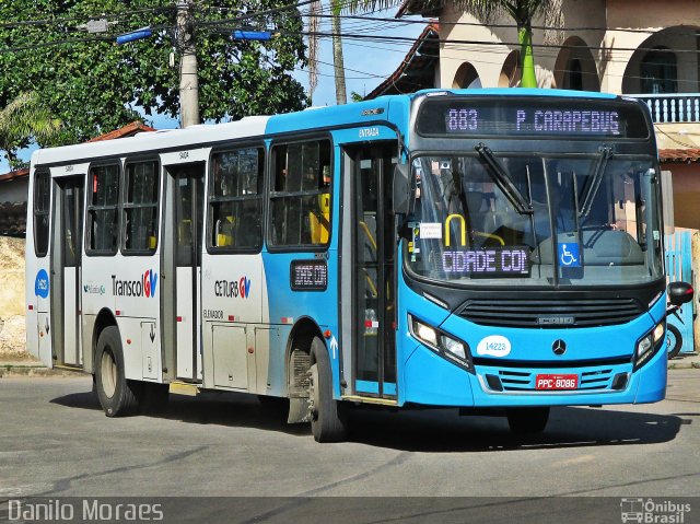 Serramar Transporte Coletivo 14223 na cidade de Serra, Espírito Santo, Brasil, por Danilo Moraes. ID da foto: 5063167.