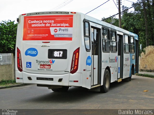 Serramar Transporte Coletivo 14180 na cidade de Serra, Espírito Santo, Brasil, por Danilo Moraes. Número da foto: #5063224.