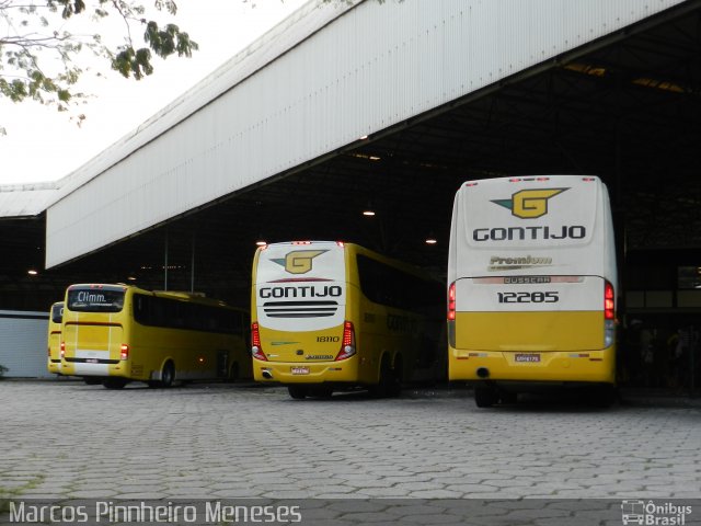 Empresa Gontijo de Transportes 12285 na cidade de Vitória, Espírito Santo, Brasil, por Marcos Pinnheiro Meneses. ID da foto: 5063867.