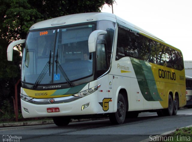 Empresa Gontijo de Transportes 18865 na cidade de Vitória, Espírito Santo, Brasil, por Saimom  Lima. Número da foto: #5024276.