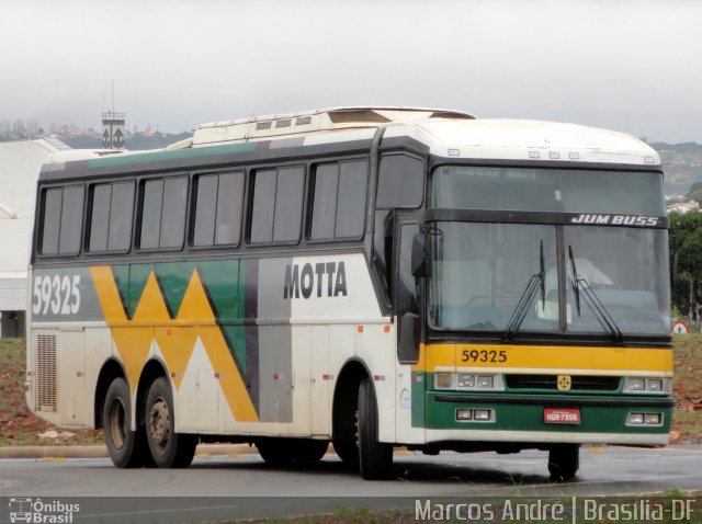 Viação Motta 59325 na cidade de Brasília, Distrito Federal, Brasil, por Marcos André. Número da foto: #5023847.