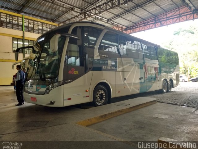 Auto Viação 1001 RJ 108.1091 na cidade de Nova Friburgo, Rio de Janeiro, Brasil, por Giuseppe Carvalho. Número da foto: #5024553.