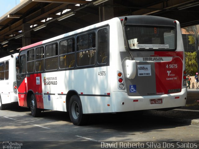 Allibus Transportes 4 5675 na cidade de São Paulo, São Paulo, Brasil, por David Roberto Silva Dos Santos. Número da foto: #5023279.