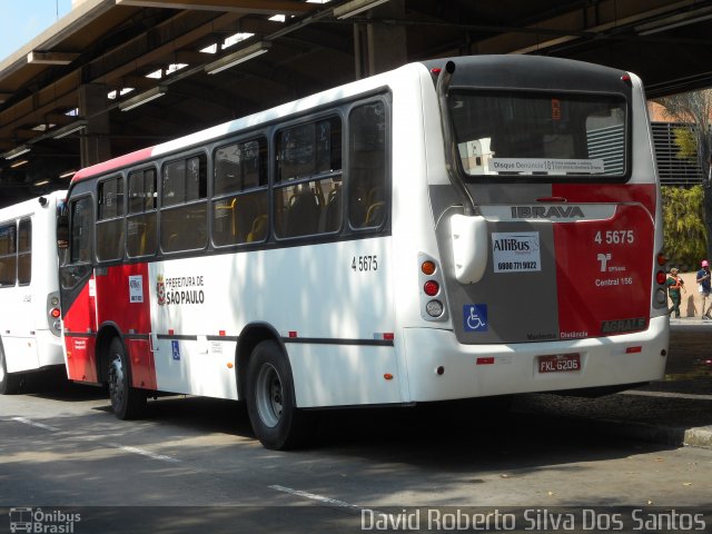 Allibus Transportes 4 5675 na cidade de São Paulo, São Paulo, Brasil, por David Roberto Silva Dos Santos. ID da foto: 5023279.