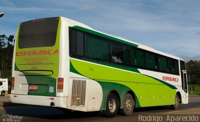 Auto Viação Esperança Campos 010 na cidade de Conselheiro Lafaiete, Minas Gerais, Brasil, por Rodrigo  Aparecido. Número da foto: #5023962.