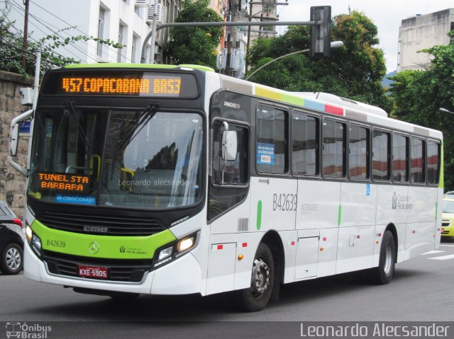 Viação Acari B42639 na cidade de Rio de Janeiro, Rio de Janeiro, Brasil, por Leonardo Alecsander. Número da foto: #5023323.