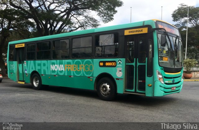 FAOL - Friburgo Auto Ônibus 019 na cidade de Nova Friburgo, Rio de Janeiro, Brasil, por Thiago Silva. Número da foto: #5024555.