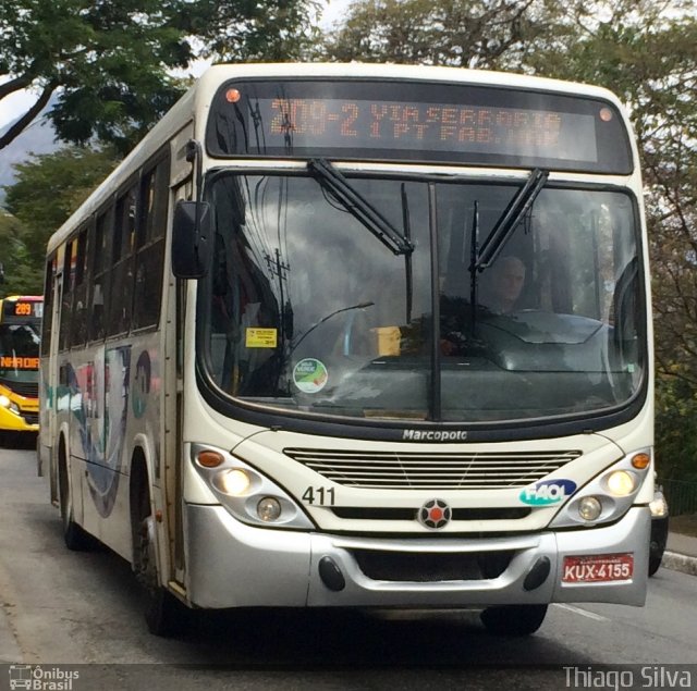 FAOL - Friburgo Auto Ônibus 411 na cidade de Nova Friburgo, Rio de Janeiro, Brasil, por Thiago Silva. ID da foto: 5024548.