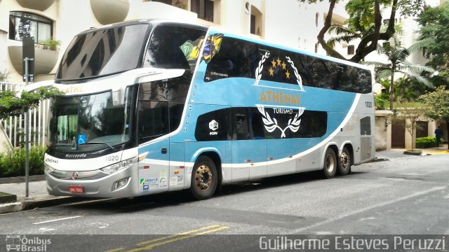 Athenas Turismo 1020 na cidade de São Paulo, São Paulo, Brasil, por Guilherme Esteves Peruzzi. Número da foto: #5023400.