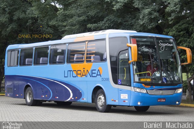 Litorânea Transportes Coletivos 5088 na cidade de São Paulo, São Paulo, Brasil, por Daniel  Machado. ID da foto: 5023205.