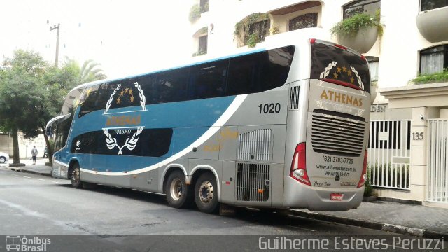 Athenas Turismo 1020 na cidade de São Paulo, São Paulo, Brasil, por Guilherme Esteves Peruzzi. Número da foto: #5023403.
