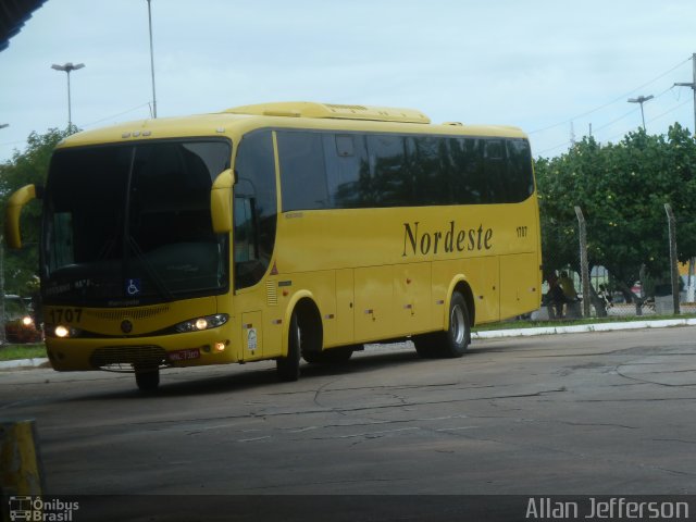 Viação Nordeste 1707 na cidade de Natal, Rio Grande do Norte, Brasil, por Allan Jefferson. Número da foto: #5024075.
