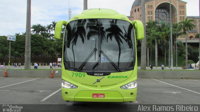 Viação Garcia 7909 na cidade de Aparecida, São Paulo, Brasil, por Alex Ramos Ribeiro. Número da foto: #5066383.