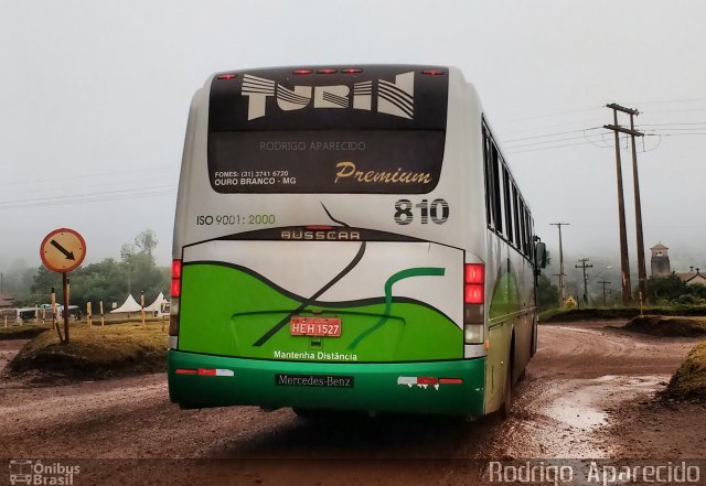 Turin Transportes 810 na cidade de Ouro Preto, Minas Gerais, Brasil, por Rodrigo  Aparecido. Número da foto: #5066257.