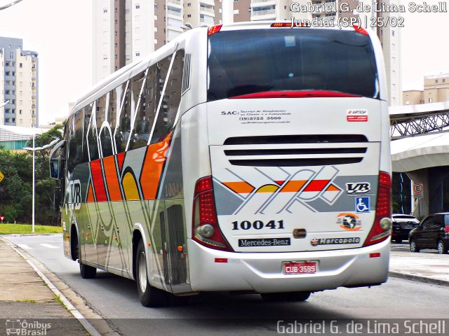 VB Transportes e Turismo 10041 na cidade de Jundiaí, São Paulo, Brasil, por Gabriel Giacomin de Lima. Número da foto: #5065217.