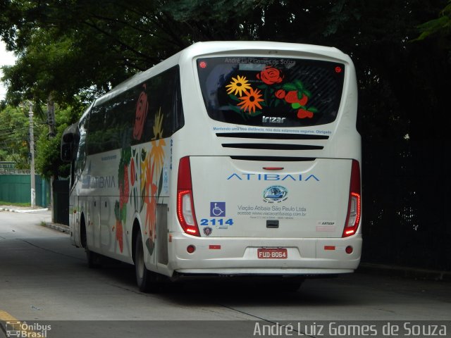 Viação Atibaia São Paulo 2114 na cidade de São Paulo, São Paulo, Brasil, por André Luiz Gomes de Souza. Número da foto: #5066329.