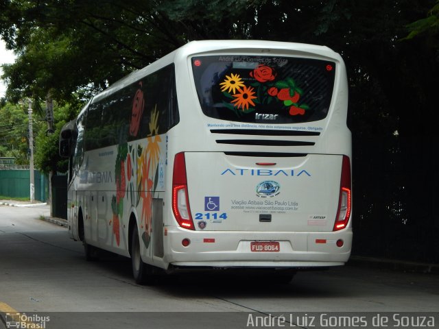 Viação Atibaia São Paulo 2114 na cidade de São Paulo, São Paulo, Brasil, por André Luiz Gomes de Souza. ID da foto: 5066329.