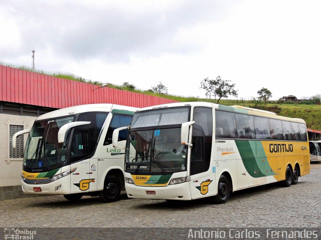 Empresa Gontijo de Transportes 12240 na cidade de João Monlevade, Minas Gerais, Brasil, por Antonio Carlos Fernandes. Número da foto: #5065161.